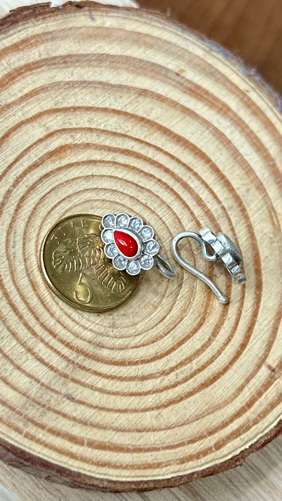 Diya • தியா • Naasika 925 Silver Nose Pins